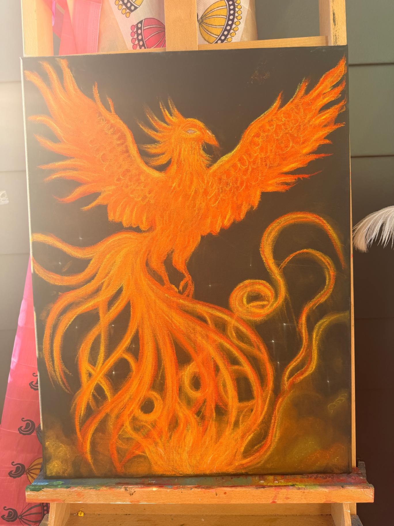 Phoenix Rising — Flame of Rebirth — view 1