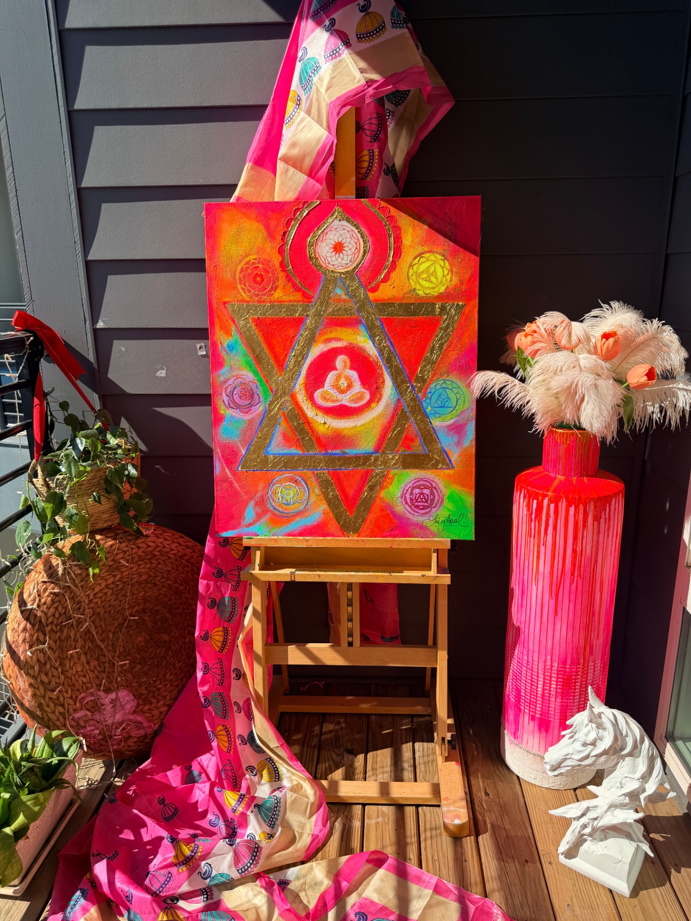 Merkaba of the Seven Chakras — view 1