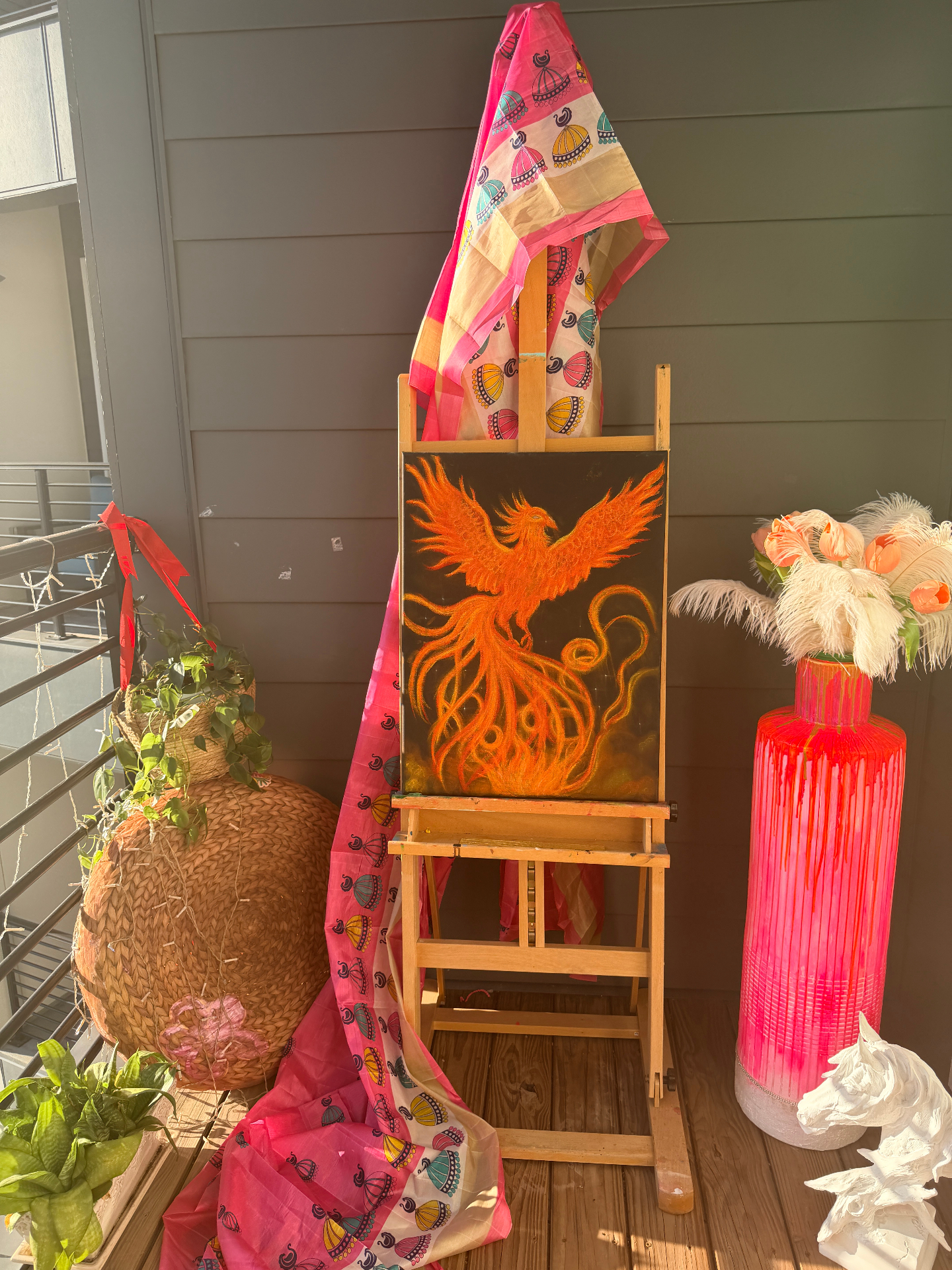 Phoenix Rising — Flame of Rebirth — view 2